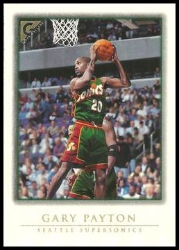 1999-00 Topps Gallery 01 Gary Payton